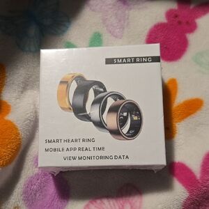 Smart Heart Ring Health Tracker - Black